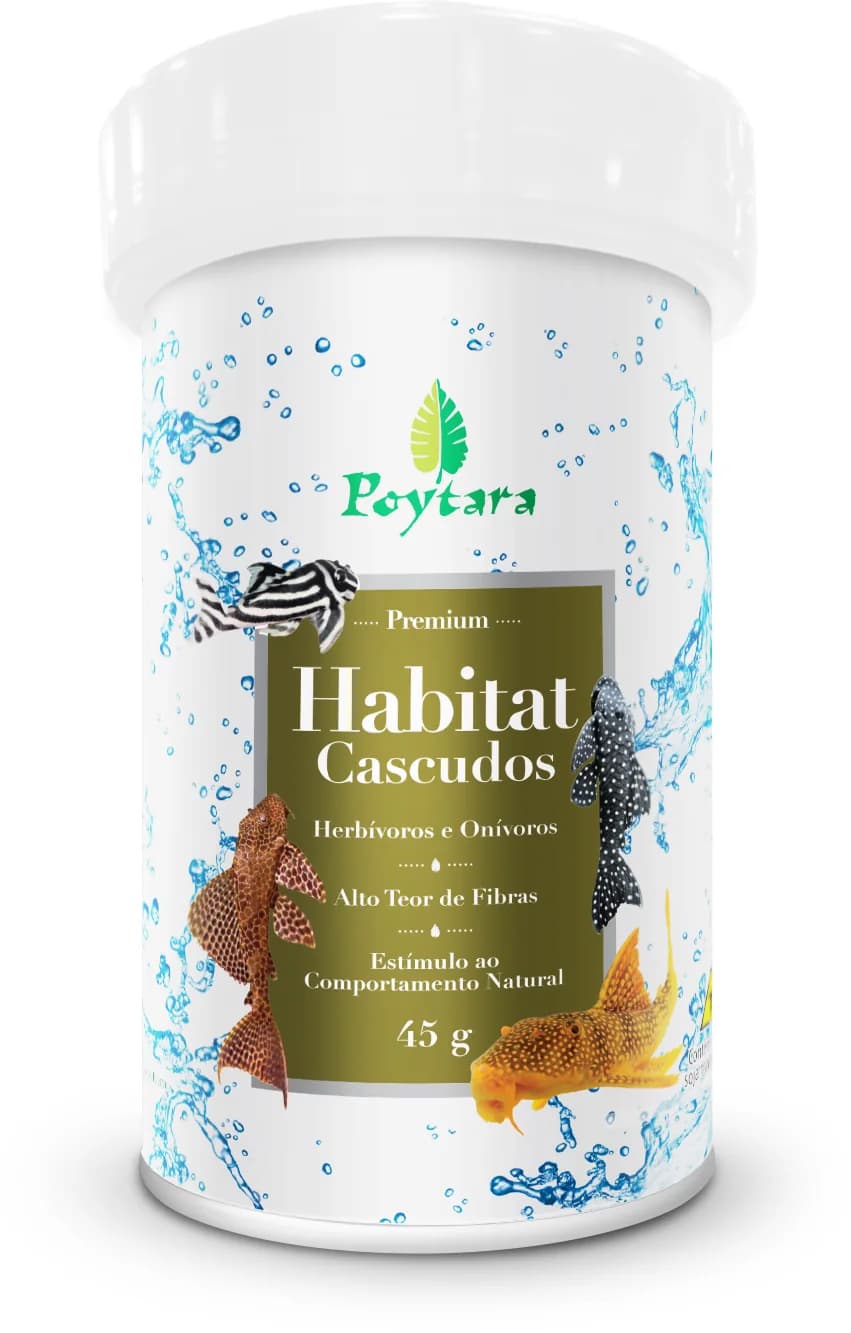 Ração Habitat Cascudo 45G