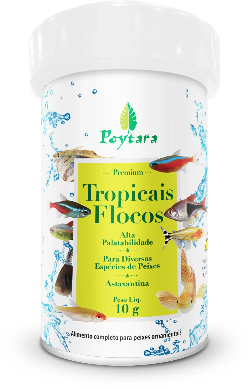 Ração Tropical Flocos 10G